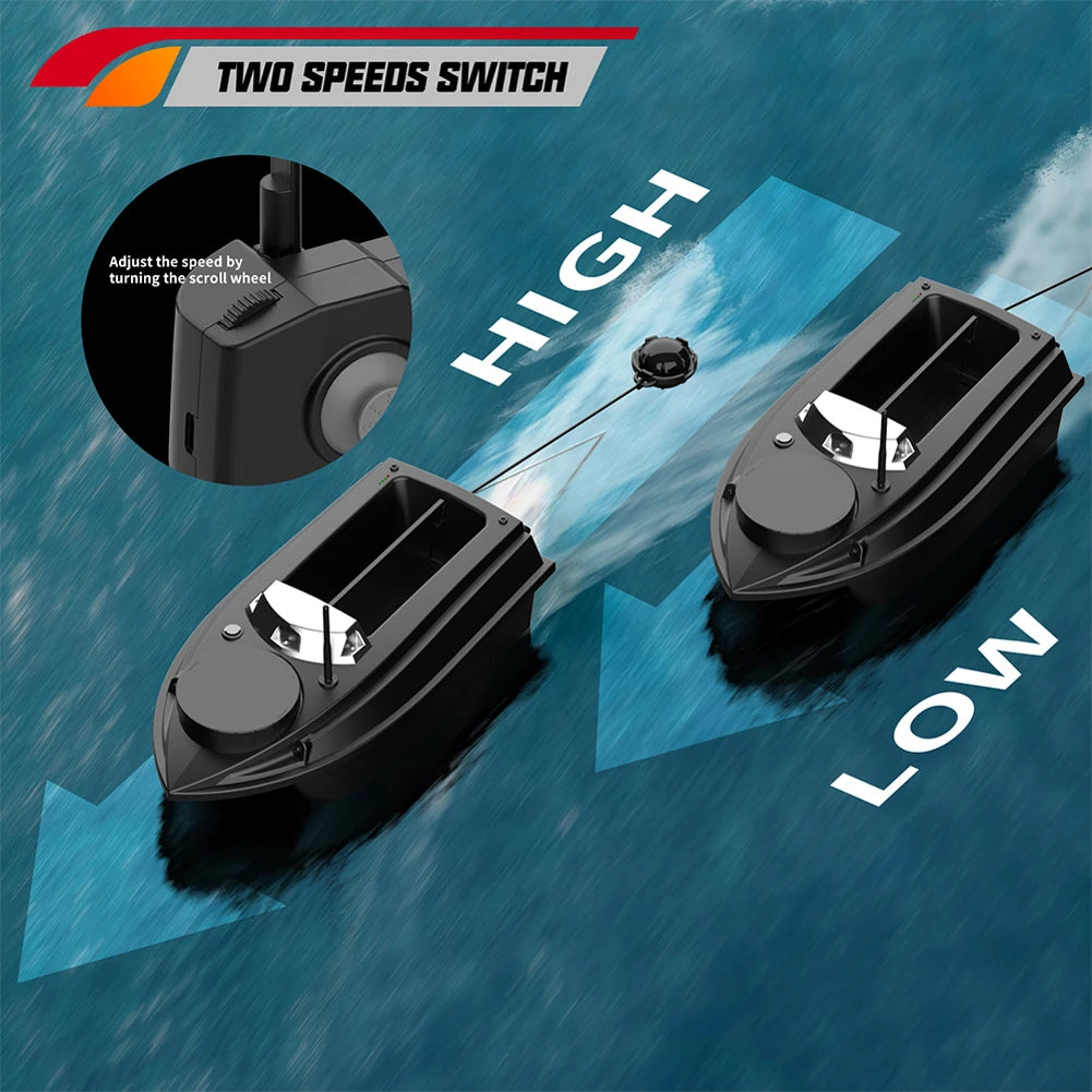 Barco Cebador GPS V030 – 800m y 3kg de Carga - 20000 mAh - con SONAR