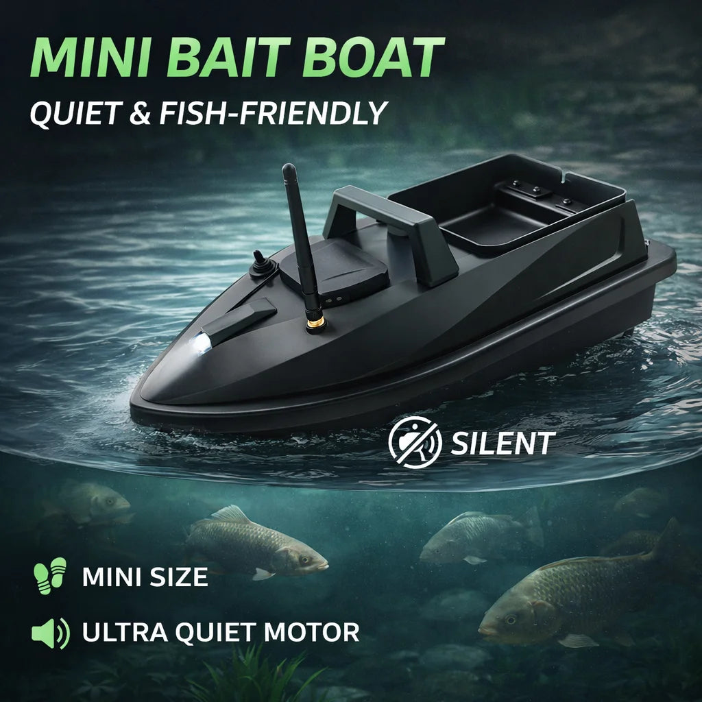 Mini Barco Cebador MBLN – 500m y 1.5kg - 3500 mAh